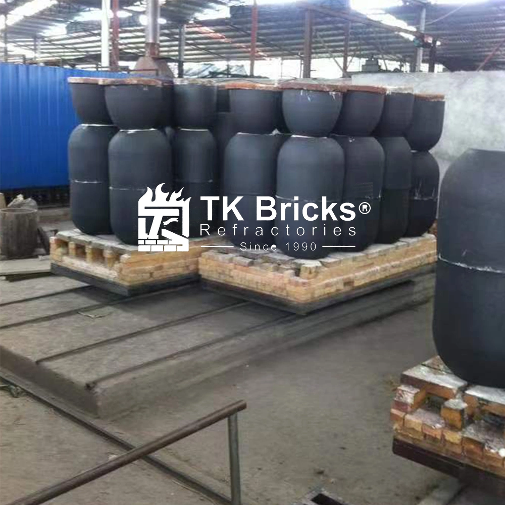 China Tungsten Lead Platinum Crucible Price Large 500 Kg Graphite Crucible for Melting Metal