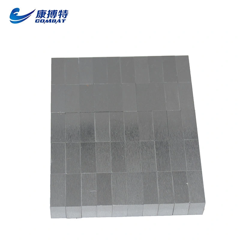 7.112X12.7X17.1mm Polished Surface Molybdenum Cube Ingot Good Price