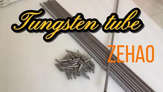 Tubo in tungsteno di purezza OEM